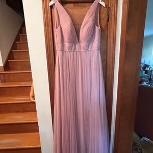 Jenny Yoo Sarita dress whipped apricot size 2